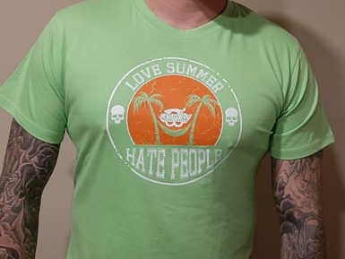 Love Summer Hate People T-Shirt